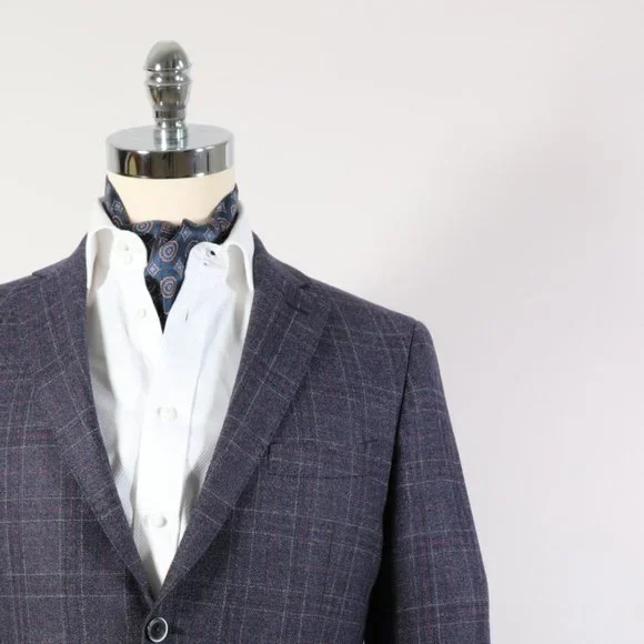 Luigi Bianchi Mantova Sport Jacket 42R/52 Virgin Wool Slim Fit. Made in Italy. - Picture 1 of 10